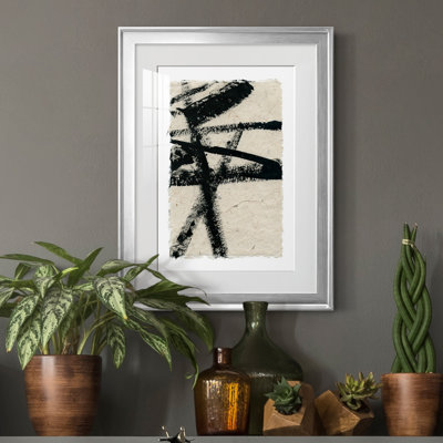 " Lines Crossed III " Painting Print