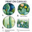 Vert, vert, désert, jardin de cactus - impression de cactus floral-1247338383-1247338389