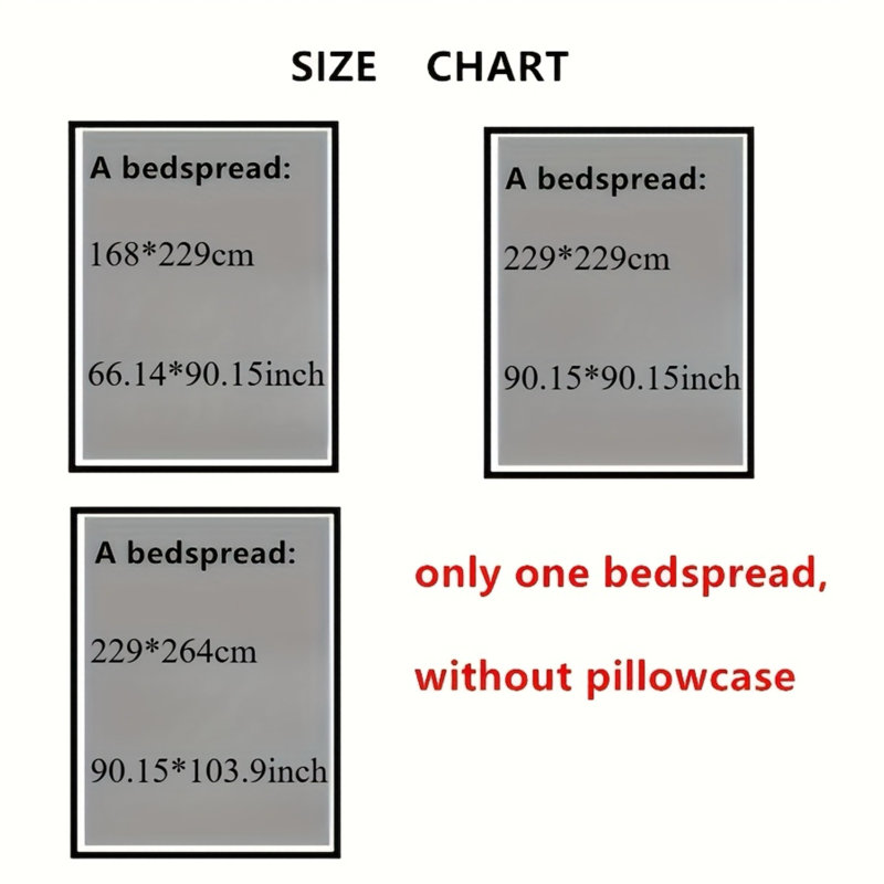 Solid Color Bedspread