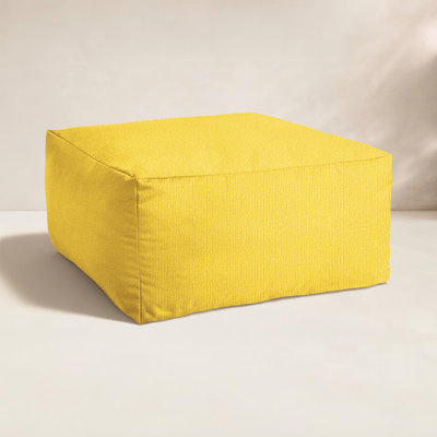 Repose-pieds d'extérieur rembourré avec coussin Sunbrella®