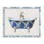 Toile de baignoire rétro de style chinois, signée lettrée et doublée-1586964919