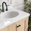 Cambridge 67'' Double Bathroom Vanity with White Quartz Top-107290405