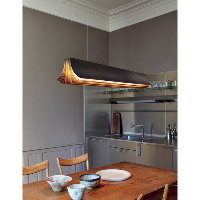 Respiro 1 - Light LED Pendant, 5.9" H x 47" W x 6.34" D