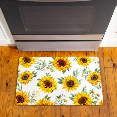 Tapis anti-fatigue Harvest Blossom Sunflower, 76 cm x 46 cm
