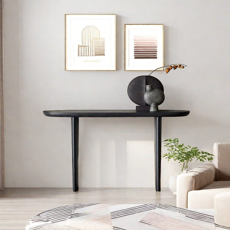 Marijean, Noir, noir, noir, noir, H 31,5 po x l 55,12 po x P 11,81 po