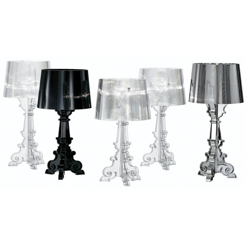 Bourgie Table Lamp, Crystal
