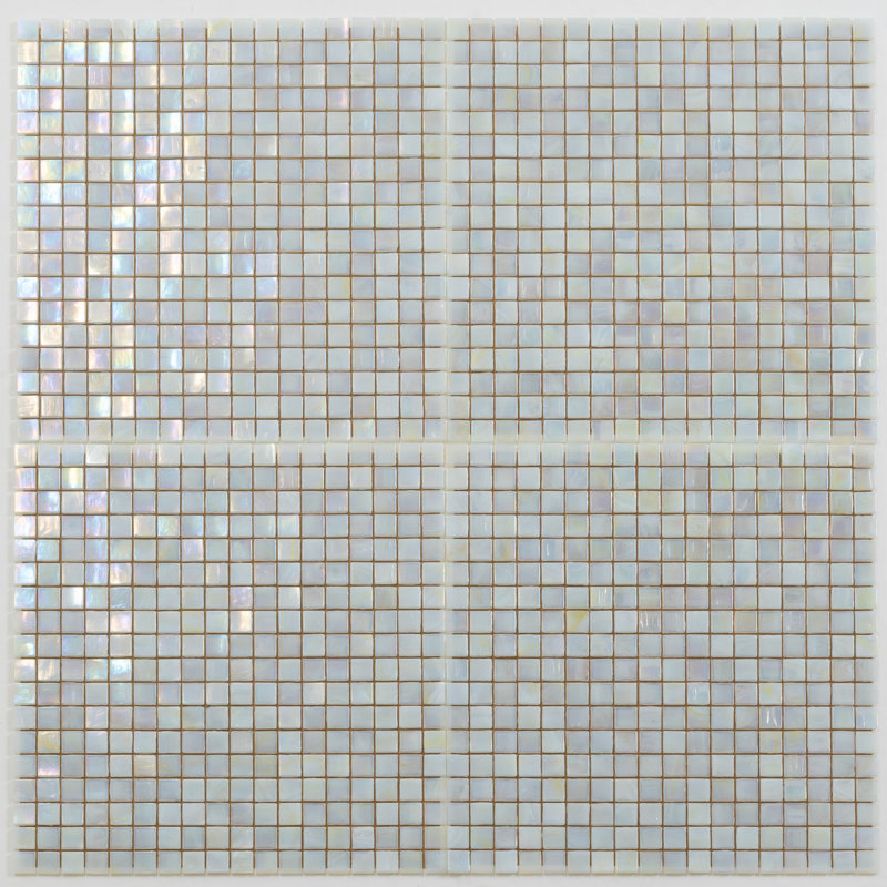 Carreau de mosaïque pour mur et plancher en verre 0,6 po x 0,6 po Skosh