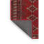 Tapis rouge/brun/beige traditionnel-239034084