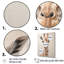 Impression sur toile «Minimalisme», girafe beige sur fond blanc-1513807676-1513807668