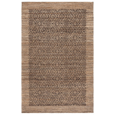 Natural Fiber 563 Jacquard Performance Geometric Rug