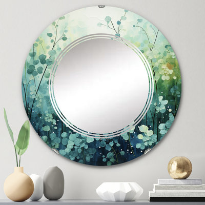 Belisar - Miroir mural moderne rond
