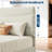 King Size Velvet Upholstered Platform Bed Frame with Headboard, Wood Slat Support, Under-Bed Storage, No Box Spring Required, Beige, Modern Bedroom-1176184589-1176184584