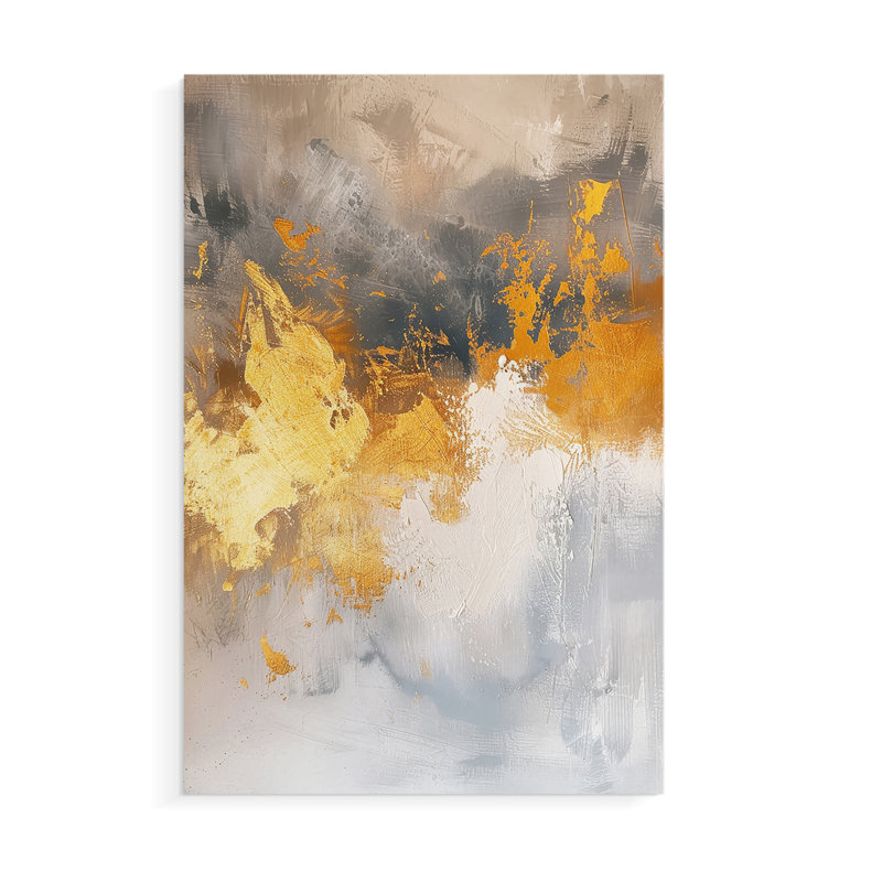 Série ABSTRACT CDXLVII - Impression sur toile seulement - NON CADRE, H 60 po x l 40 po