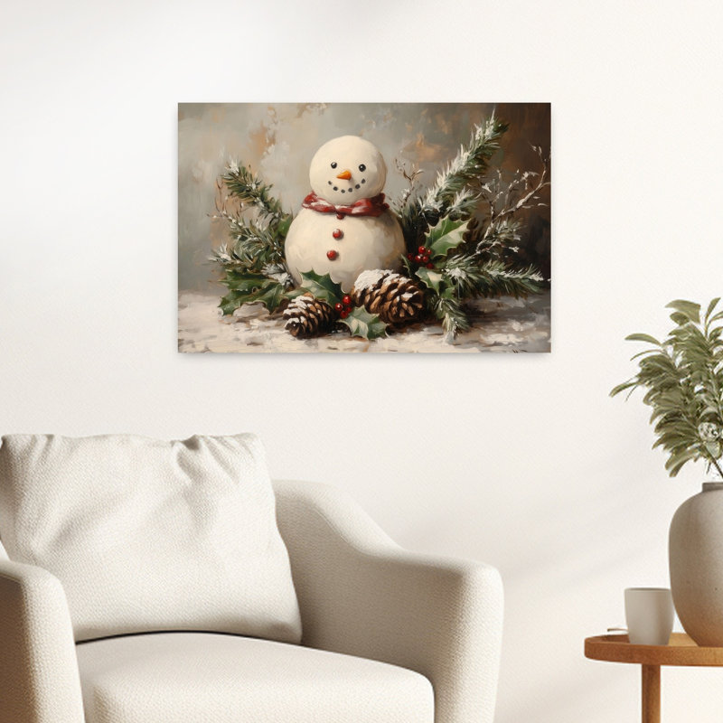 Cozy Winter Snowman Classic, H 16 po x l 24 po