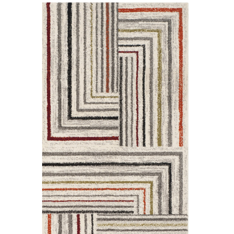 Sirmans Porcello Performance Geometric Rug, Rectangle 2' x 3'7"