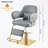 Swivel Reclining Chair with metal square base-1188732250