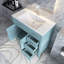 Meuble-lavabo simple 35,98 po avec plateau en céramique Carisia-1396956140-1396956141