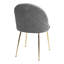 Klimas 46cm H Velvet Upholstered Metal Side Chair-61443715