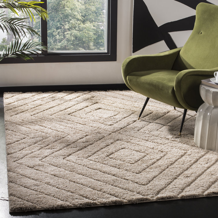 Tapis beige area Wideman