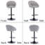 Collinsville Upholstered Adjustable Height Bar Stool-193268654