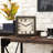 Industrial Analog Metal Quartz Movement / Crystal Tabletop Clock in Bronze-95261608