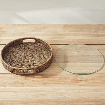 Birch Lane™ Mariska Glass Tray