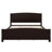 Queen Size Platform Bed, Solid Wood Platform Bed with Support Slats and Strong Structure, No Box Spring Needed, Espresso-1971586755-1971586754