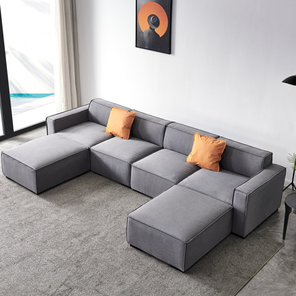 Latitude Run® Upholstered Sectional | Wayfair