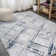 Tapis gris / bleu Reich