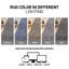 Tapis gris antidérapant Lin Lin-2046463673-2046463674