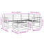 187.5cm Wide Patio Sectional Set