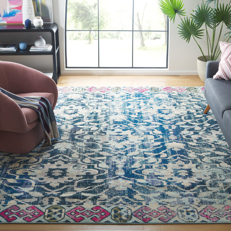 Dylanthomas Performance Oriental Rug, Rectangle 8' x 10'