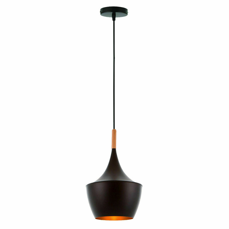 Jordynn 1 - Light Geometric Pendant, Black