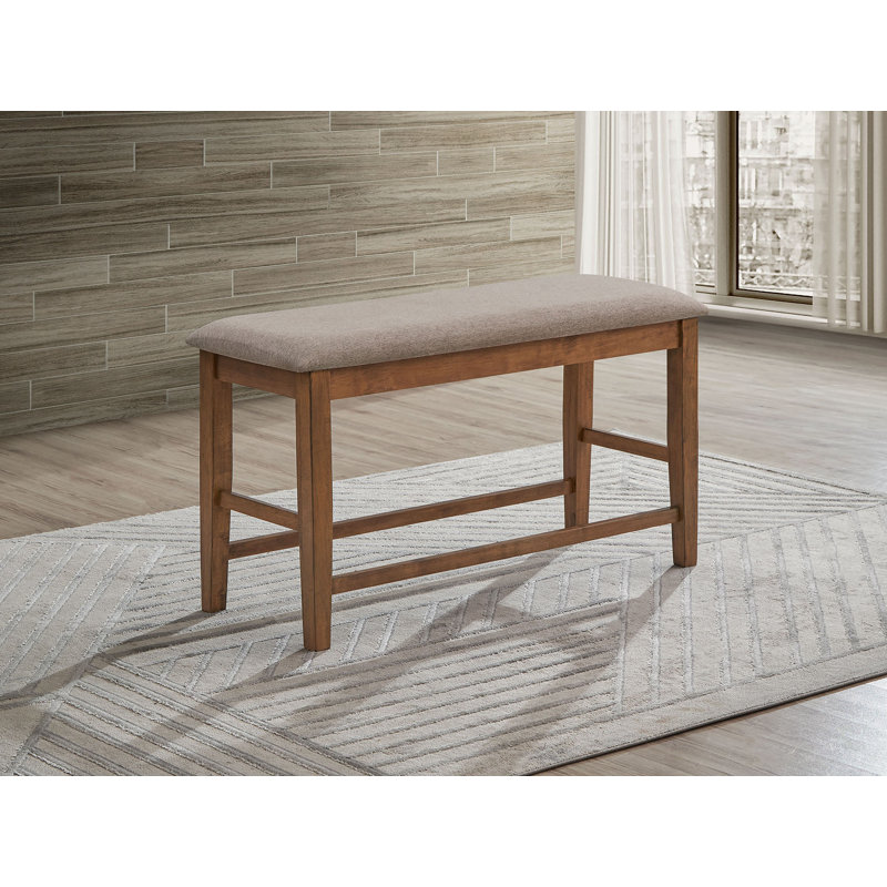 Banc de salle à manger en bois, Beige, Brun