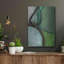 «Green Abstract» par Linda Woods-1403062180