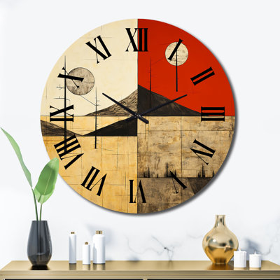 Horloge murale Time Illustration