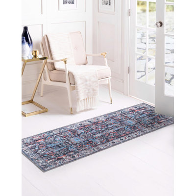 Guynn Chenille Oriental Indoor Rug