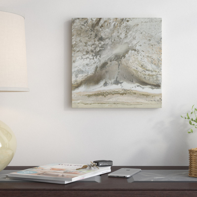 « calme terrain », reproduction d’art sur toile, H 12 po x l 12 po x P 1,5 po, Toile tendue