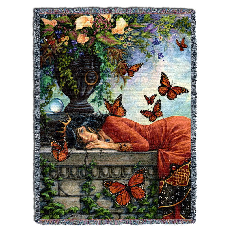 Jeté papillon Pure Country Weavers par Jane Starr Weils