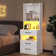 Manech 51.8" Tall Nightstand with Charging Station and LED Lights