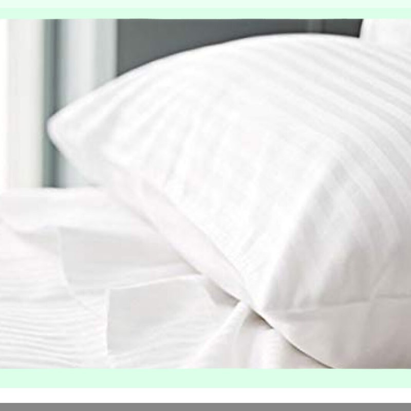 Lux Percale Pillowcase Set - 100% Cotton - Envelope Closure - Luxury Bedding - Breathable Soft Pillow Cover - Pack of 2