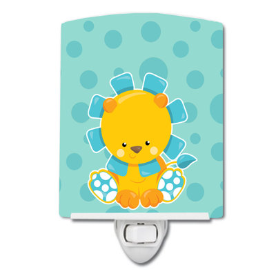 Lion Ceramic Night Light