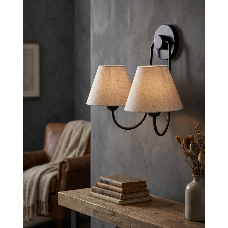 The Dillon Wall Sconce, Matte Black