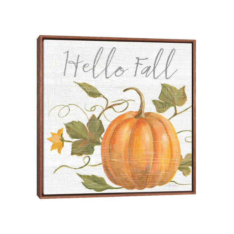 «Fall Splendor V» par Silvia Vassileva - impression d'art graphique, Pas de tapis, Classic Wood Framed