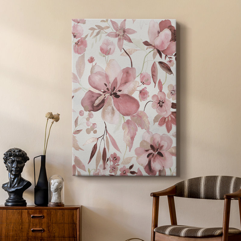 Shimmering Blush I - galerie sur mesure, H 12 po x l 8 po