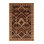 Machine Washable Art Deco Brown Area Rug