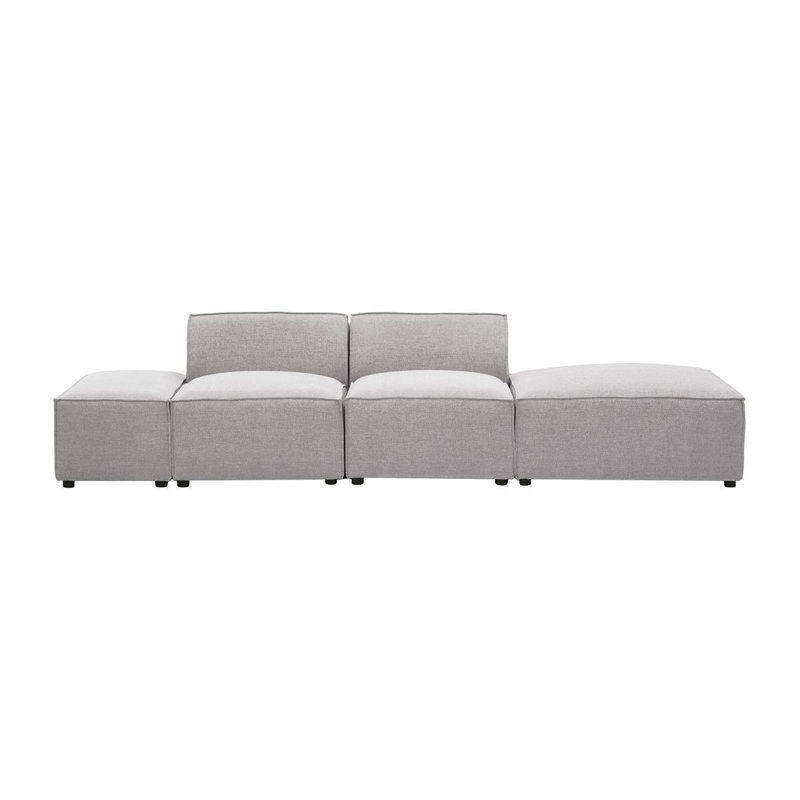 Renice 4 Seater Sofa, Grey