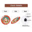 Christmas-Clock-Face-with-Santa-Gifts Art - 12'' Modern Glass Wall Clock