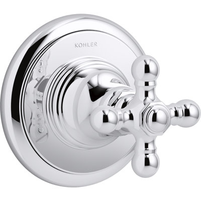 KOHLER Artifacts Shower Valve Trim - Polished Chrome Rite-Temp Pressure Balancing With Diverter