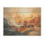 Canyon Antelope, art liquide I - Canyon, art mural sur bois de pin naturel-101404666